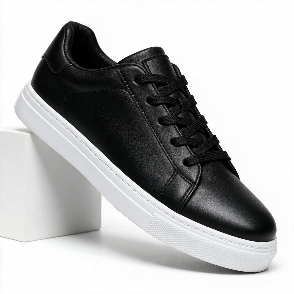 Christopher | Mens Skate Sneakers Low Top Non Slip Casual Shoes
