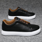 Christopher | Mens Skate Sneakers Low Top Non Slip Casual Shoes