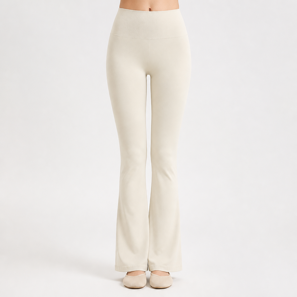 Cindy | Womens Flare Leggings High Waisted Yoga Gym Sports Pants, Design 3