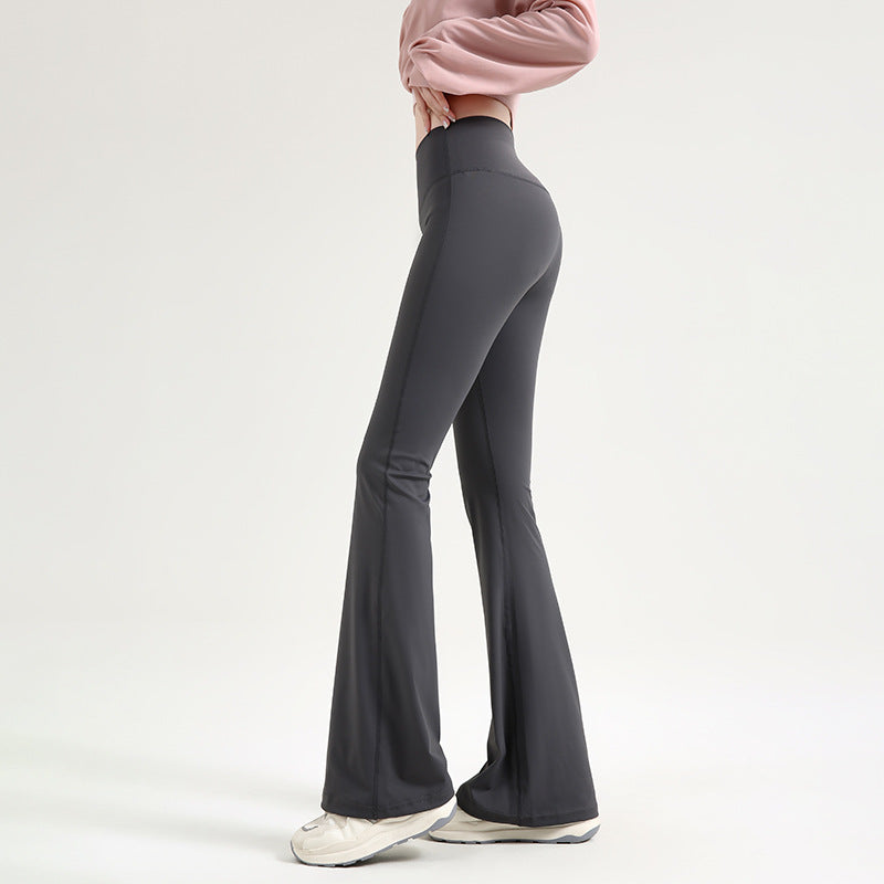 Cindy | Womens Flare Leggings High Waisted Yoga Gym Sports Pants
