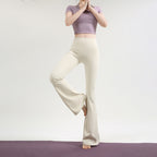 Cindy | Womens Flare Leggings High Waisted Yoga Gym Sports Pants
