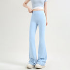 Cindy | Womens Flare Leggings High Waisted Yoga Gym Sports Pants