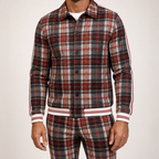 Cleo | Mens Tracksuit Shacket Two Piece Set Jacket Trousers Casual, Design 10