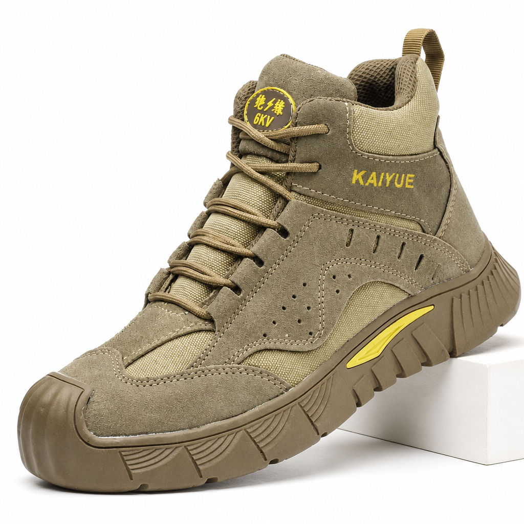 Clyde | Mens Steel Toe Work Boots Safety Shoes Non Slip Puncture Resistant