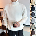 Colin | Mens Turtleneck Sweater Roll Neck Knit Base Layer Pullover