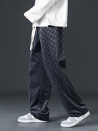Cooper | Mens Corduroy Wide Leg Straight Loose Casual Pants