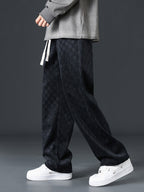 Cooper | Mens Corduroy Wide Leg Straight Loose Casual Pants