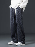 Cooper | Mens Corduroy Wide Leg Straight Loose Casual Pants