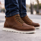 Craig | Mens Fleece Lined Work Boots Warm Retro Winter Footwear