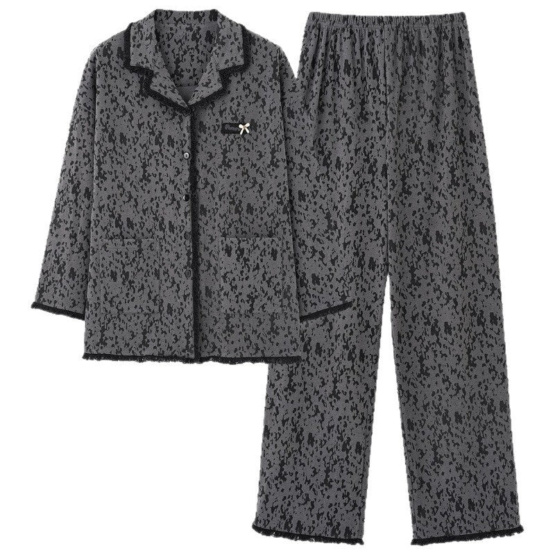 Cynthia | Womens Cotton Long Sleeve Loungewear Pajama Set
