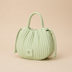 Cyril | Womens Shoulder Bag Crossbody Designer Handbag Small, Light Green