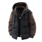 Dan | Mens Puffer Jacket Hooded Winter Padded Warm Workwear Coat