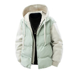 Dan | Mens Puffer Jacket Hooded Winter Padded Warm Workwear Coat