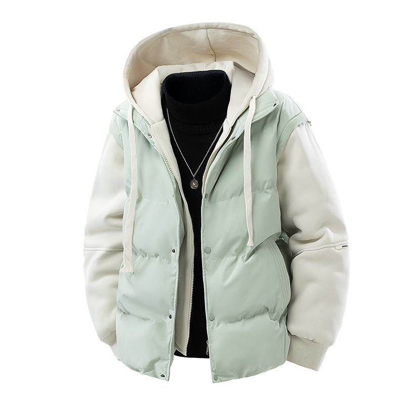 Dan | Mens Puffer Jacket Hooded Winter Padded Warm Workwear Coat