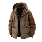 Dan | Mens Puffer Jacket Hooded Winter Padded Warm Workwear Coat