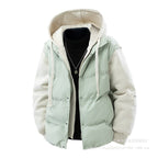 Dan | Mens Puffer Jacket Hooded Winter Padded Warm Workwear Coat