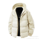 Dan | Mens Puffer Jacket Hooded Winter Padded Warm Workwear Coat