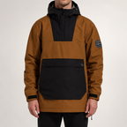 David | Mens Waterproof Windproof Snowboard Winter Ski Jacket, Dark Brown