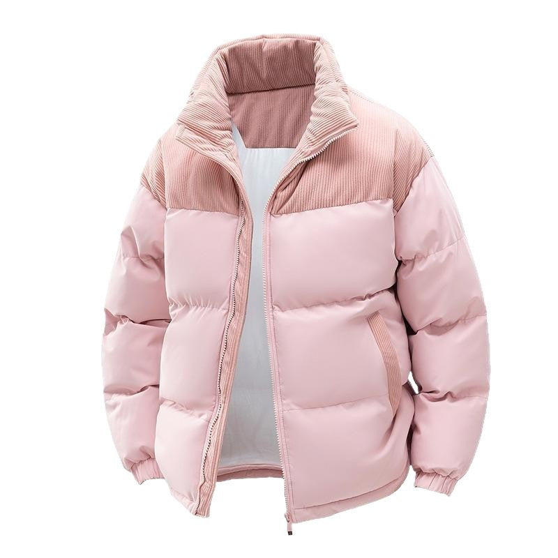 Dean | Mens Puffer Jacket Fleece Lined Padded Winter Warm Quilted Coat