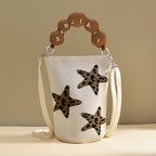 Denise | Womens Knitted Bucket Bag Crossbody Purse Shoulder Handbag