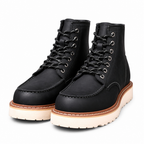 Dennis | Mens Leather Work Boots Retro Motorcycle British Style Footwear