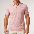 Dorian | Mens Printed Short Sleeve Casual Summer Polo Polo Shirt, Multi 10