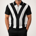 Dorian | Mens Printed Short Sleeve Casual Summer Polo Polo Shirt, Multi 11