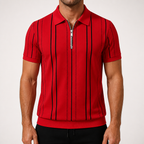 Dorian | Mens Printed Short Sleeve Casual Summer Polo Polo Shirt, Multi 5