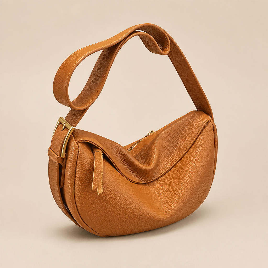 Doris | Womens Crossbody Bag Casual Shoulder Purse Handbag, Brown