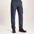 Dylan | Mens Cargo Work Multi Pocket Workwear Pants, Dark Grey