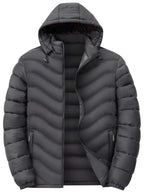 Eamon | Mens Puffer Jacket Padded Winter Jacket Lightweight Quilted Coat - 4