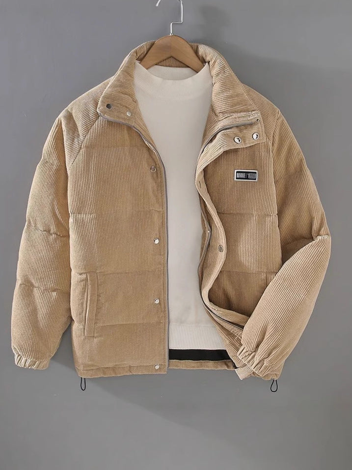 Easton | Mens Corduroy Padded Winter Soft Shell Jacket