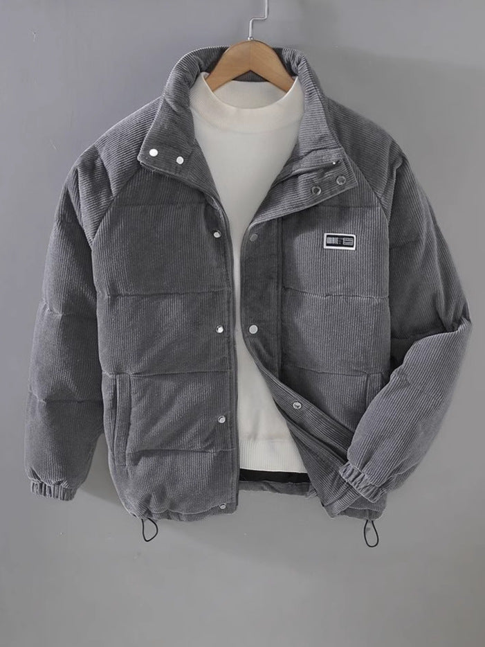 Easton | Mens Corduroy Padded Winter Soft Shell Jacket