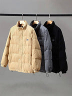 Easton | Mens Corduroy Padded Winter Soft Shell Jacket