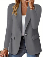 Edith | Womens Knit Sweater Blazer Long Sleeve Casual Cardigan
