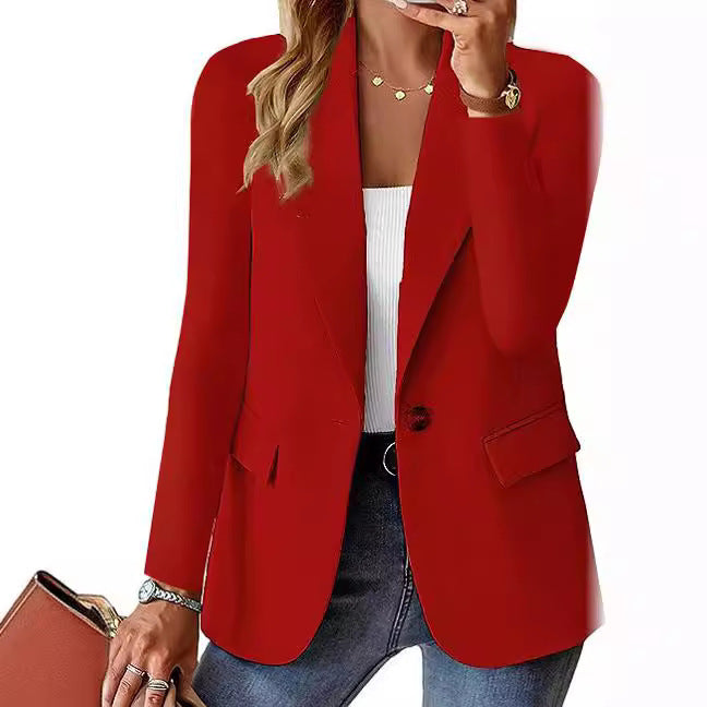 Edith | Womens Knit Sweater Blazer Long Sleeve Casual Cardigan