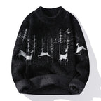 Elias | Mens Knit Sweater Crew Neck Warm Soft Knitted Pullover
