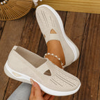 Elka | Womens Flexible Knit Lightweight Shoes - 4
