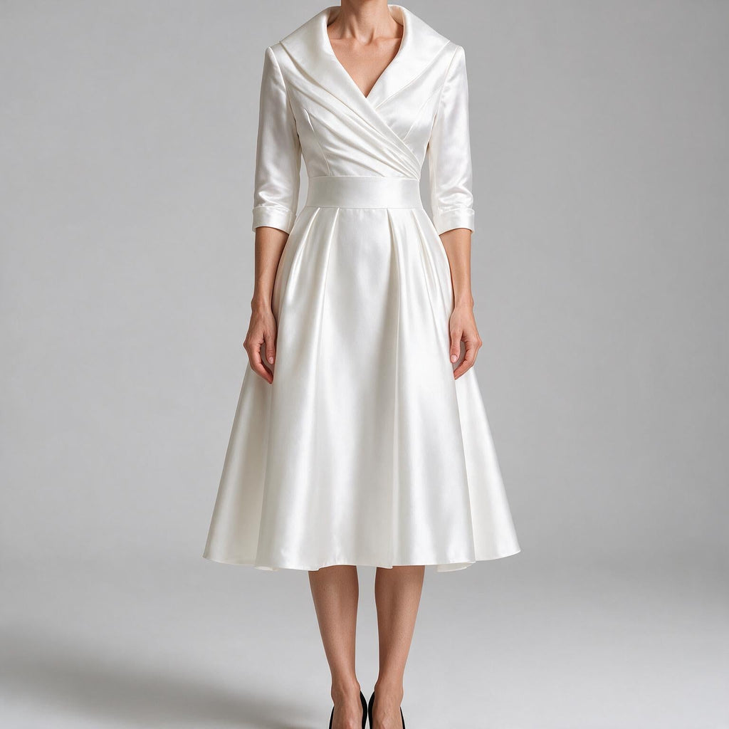 Ella | Womens Long Sleeve Wedding Guest Elegant Evening Waist Cinching Maxi Dress