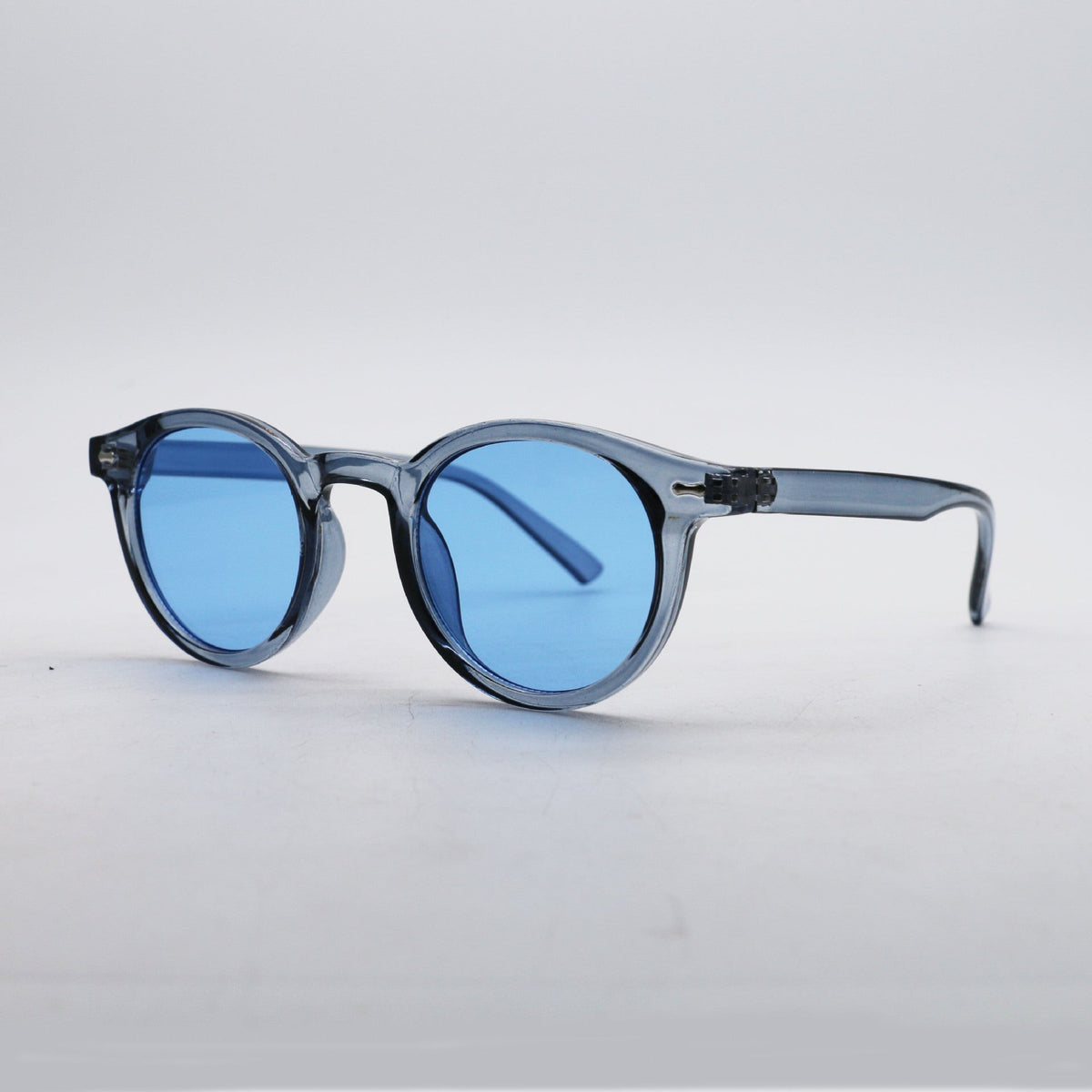 Emery | Womens Retro Round Sunglasses UV400 Protection Full Frame Shades
