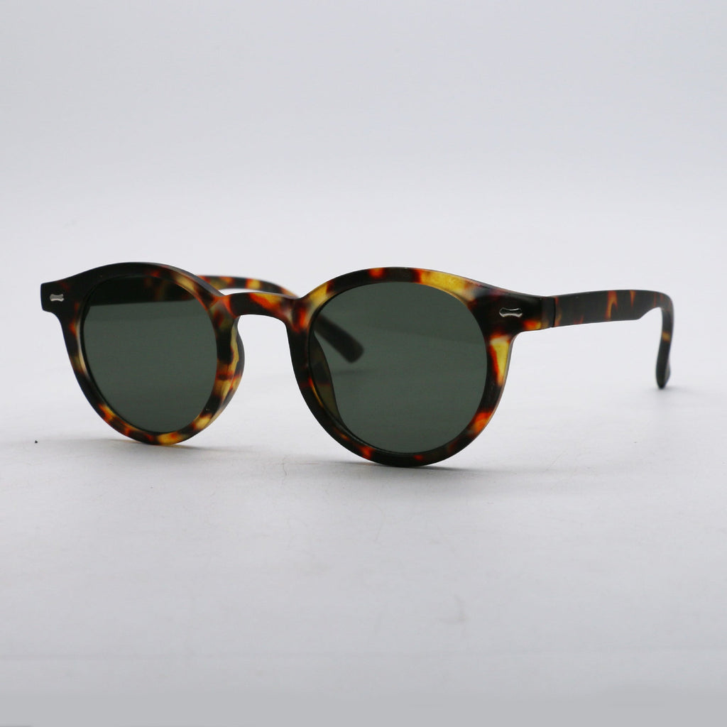 Emery | Womens Retro Round Sunglasses UV400 Protection Full Frame Shades