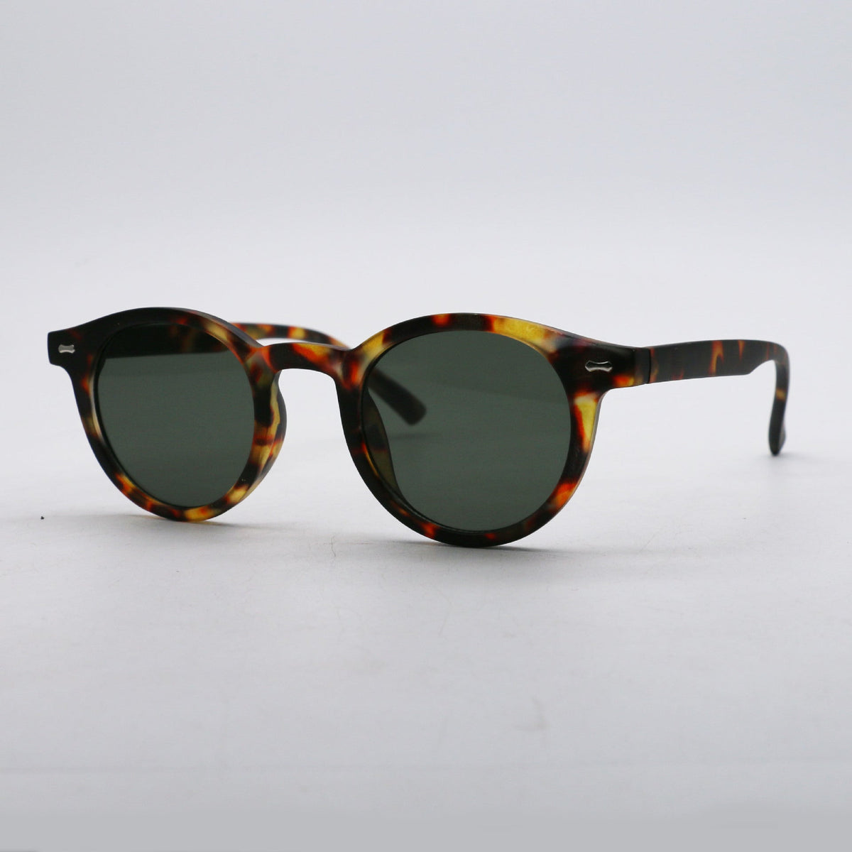 Emery | Womens Retro Round Sunglasses UV400 Protection Full Frame Shades