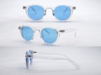 Emery | Womens Retro Round Sunglasses UV400 Protection Full Frame Shades