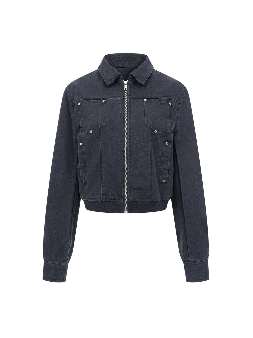 Emilia | Womens Cropped Vintage Denim Jacket
