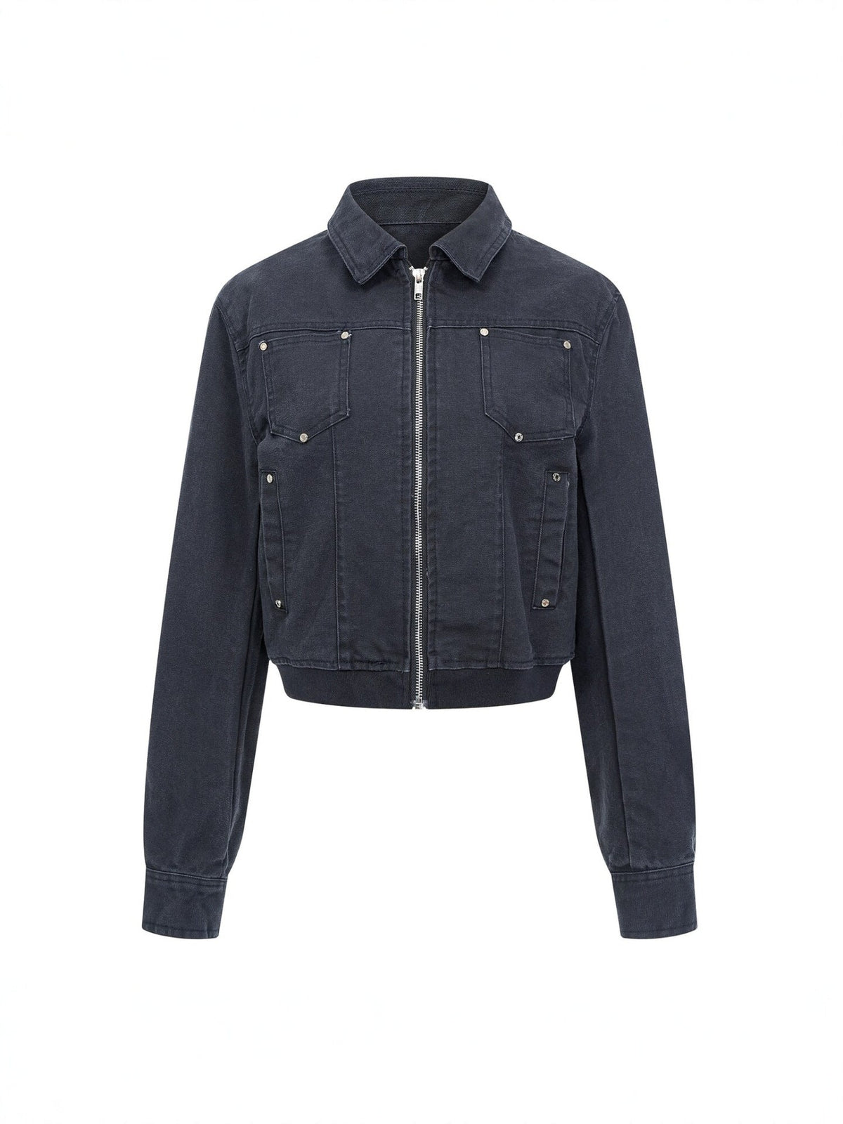 Emilia | Womens Cropped Vintage Denim Jacket