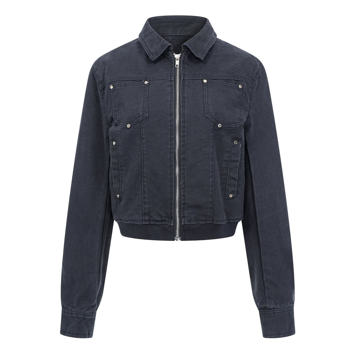 Emilia | Womens Cropped Vintage Denim Jacket