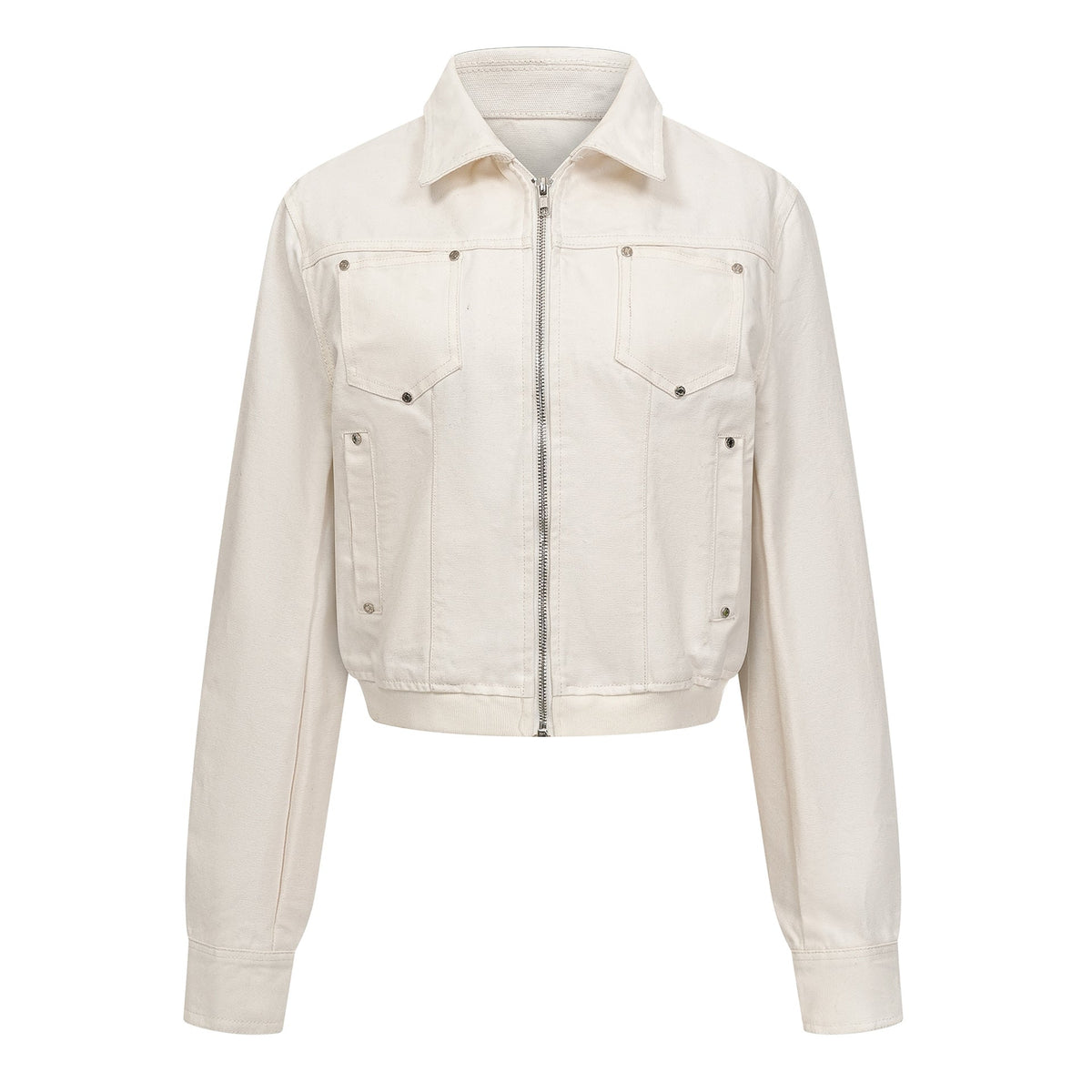 Emilia | Womens Cropped Vintage Denim Jacket