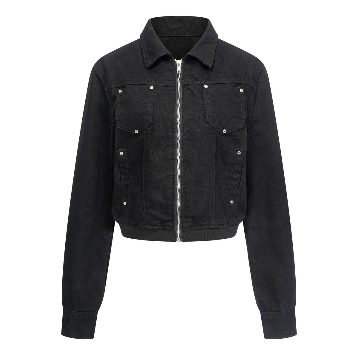 Emilia | Womens Cropped Vintage Denim Jacket