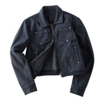 Emilia | Womens Cropped Vintage Denim Jacket