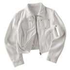 Emilia | Womens Cropped Vintage Denim Jacket